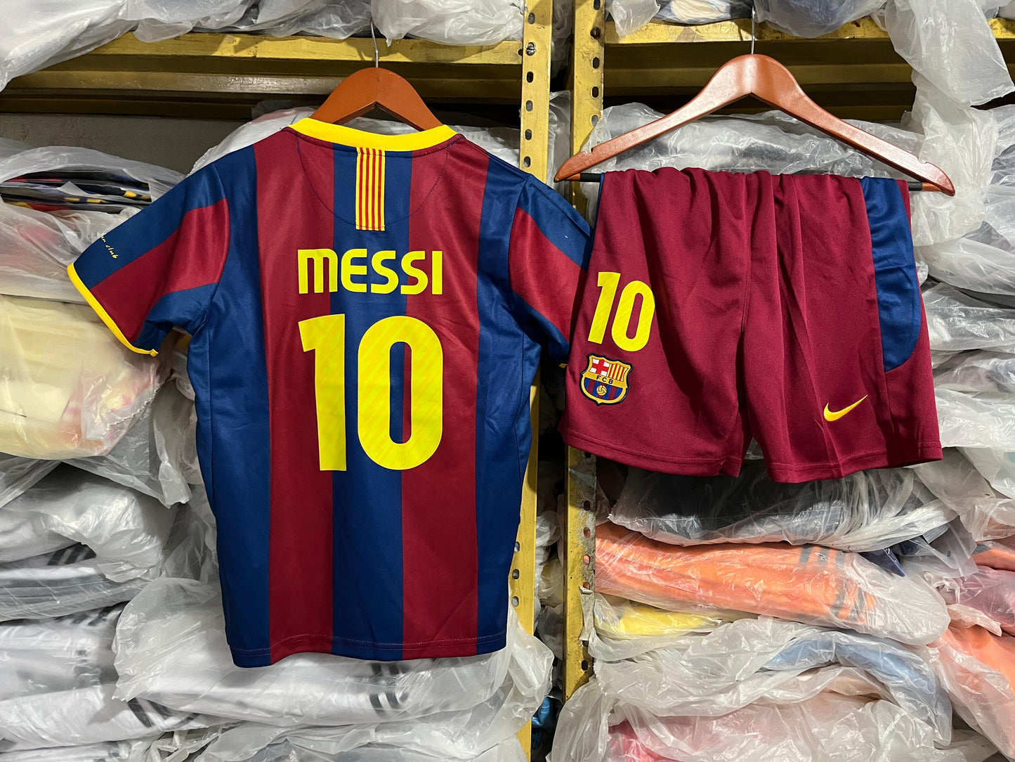 Niños Barcelona 2010 Messi 10