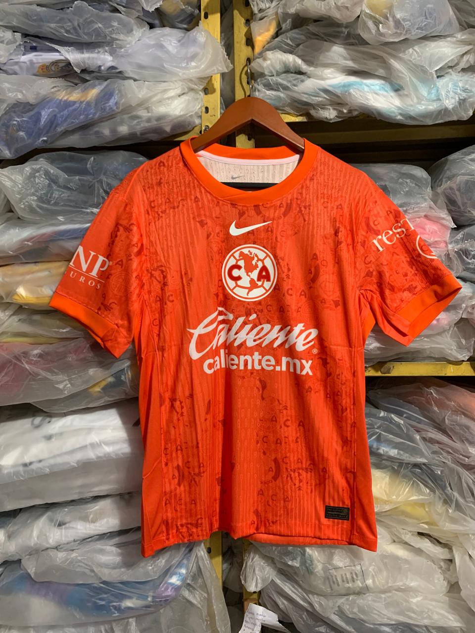 Playera America Naranja Jersey América Portero Naranja 24/25 Jugador
