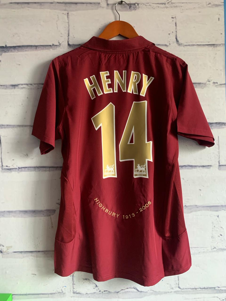 arsenal 2006 jersey