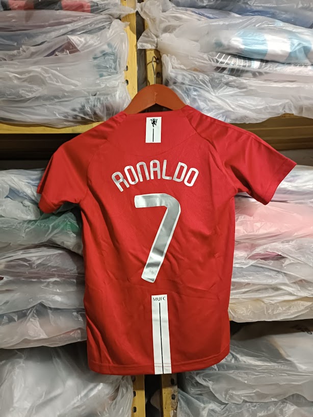 Niños Manchester United 2008 Ronaldo 7 Retro