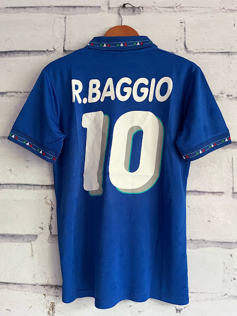 Playera Italia 1994 Baggio 10 Retro
