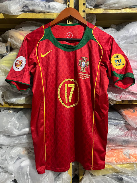 Playera Portugal 2004 Retro C.Ronaldo 17
