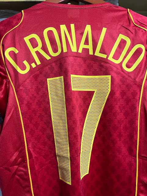 Playera Portugal 2004 Retro C.Ronaldo 17