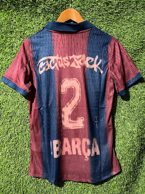 Playera Barcelona Cactus Jack T.S Versión Jugador