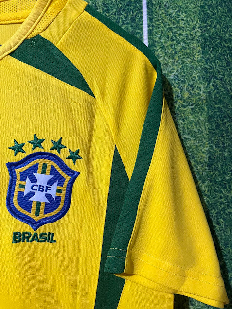 Playera Brasil 2002 Ronaldo Retro