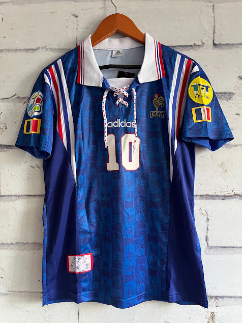 Playera Francia 1996 Zidane 10
