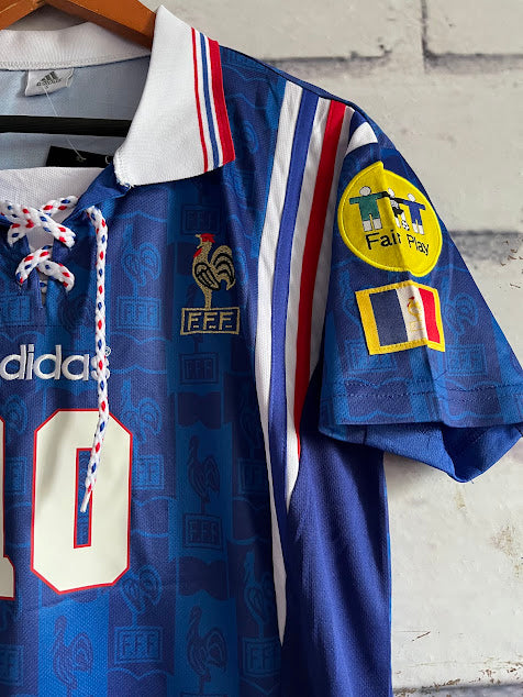 Playera Francia 1996 Zidane 10