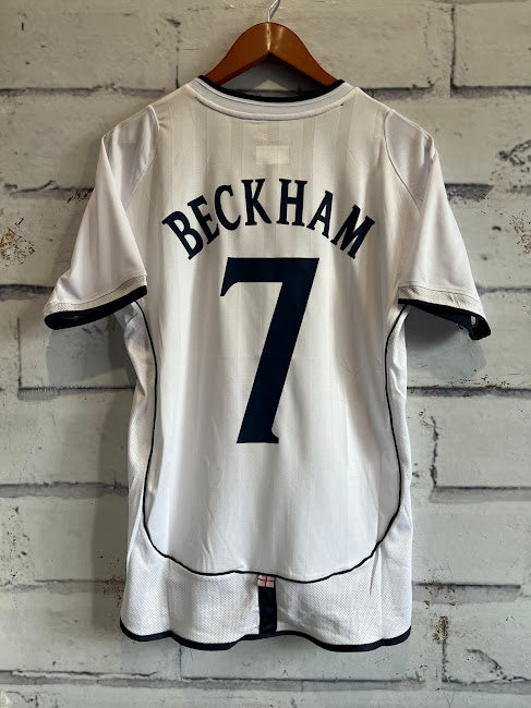 Playera Inglaterra 2002 Beckham 7 Retro
