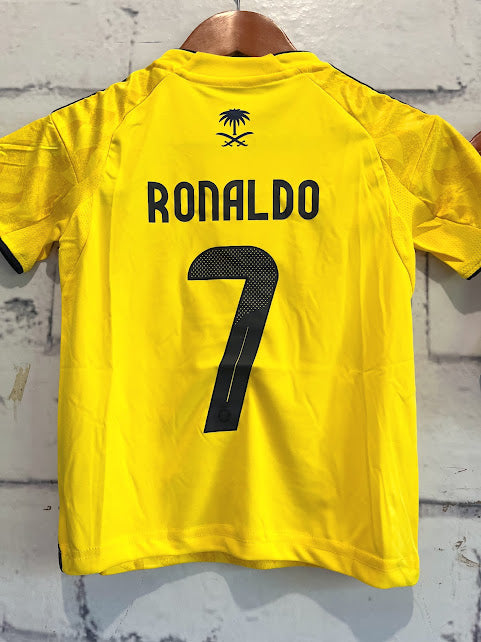 Playera Al Nassr Local Niños Ronaldo 7 2025/2026