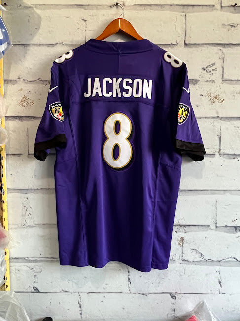 Jersey NFL Ravens Baltimore Jackon 8