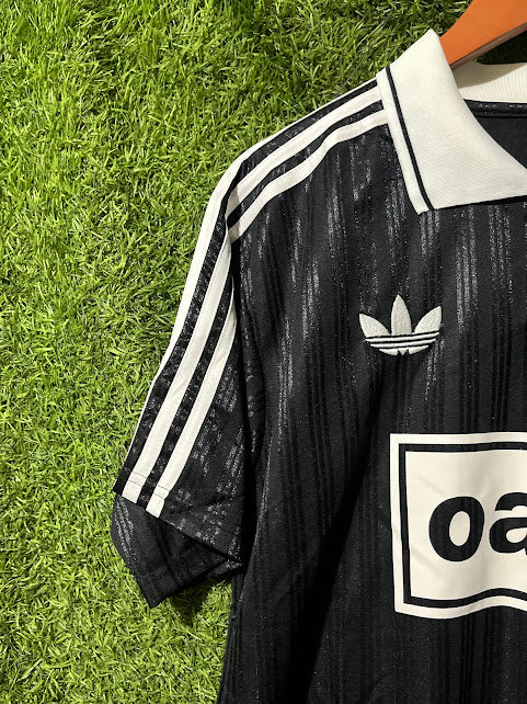 Playera Oasis x Adidas Negro 2025