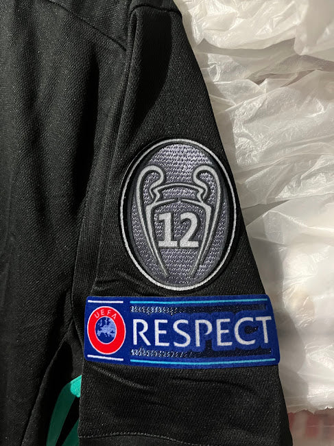 Jersey Real Madrid 2018 Visitante/Negro