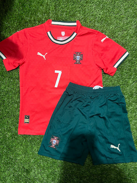 Playera Niños Portugal Local 2025/2026 Ronaldo 7