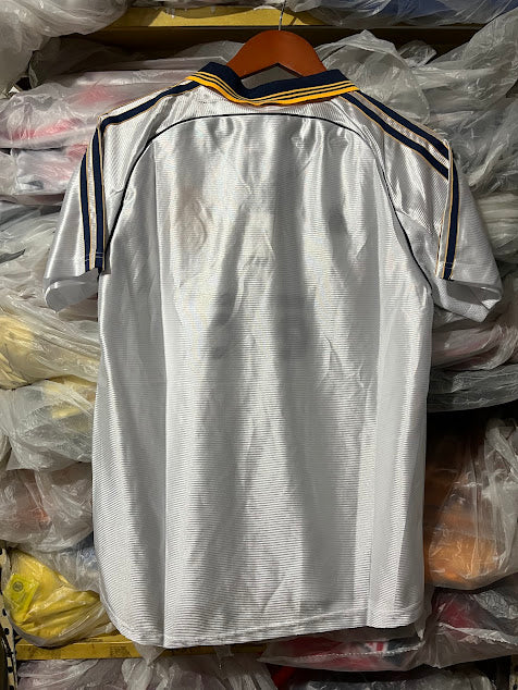 Jersey Real Madrid 1999 Blanca Retro teka