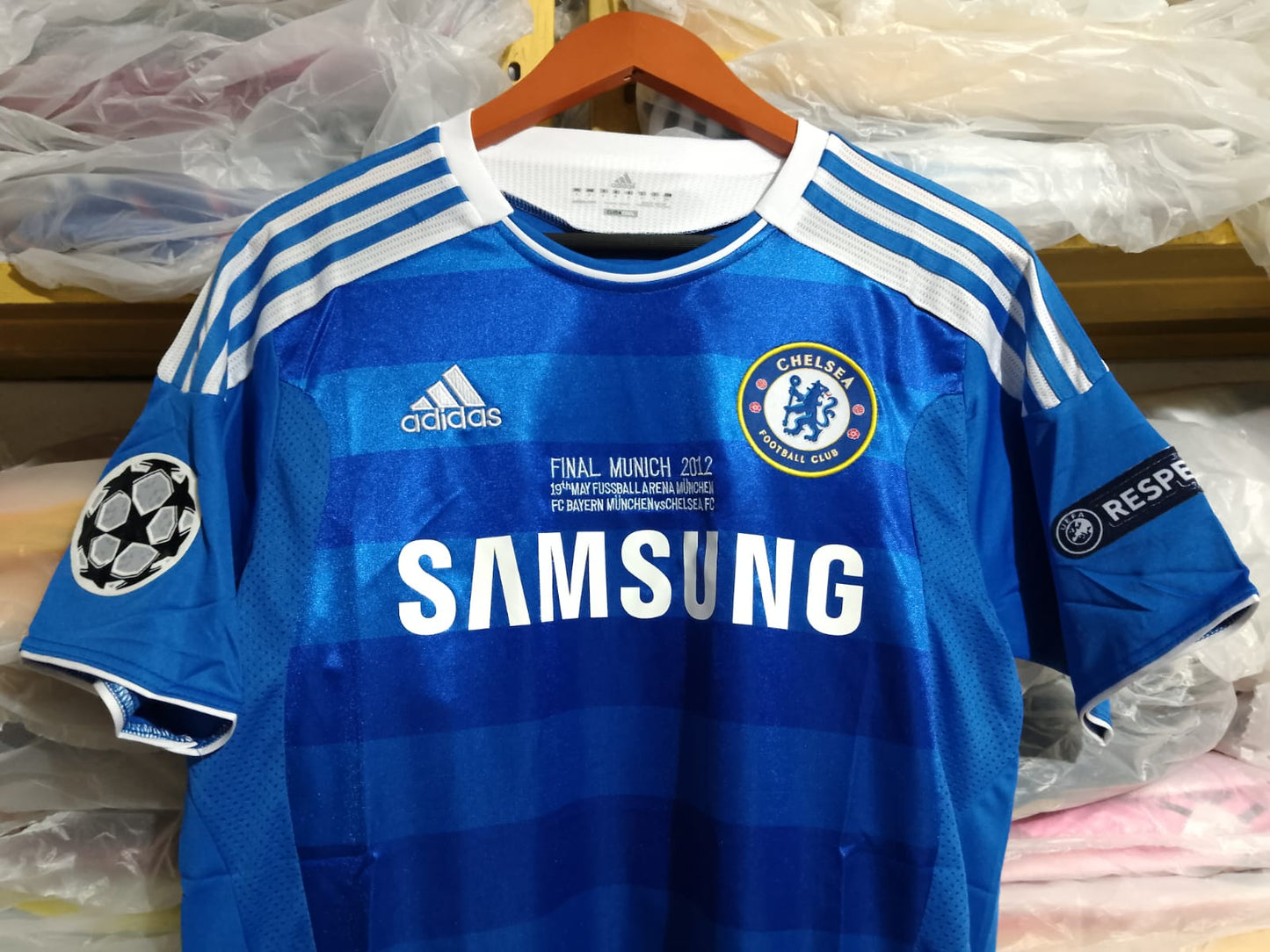 Jersey Chelsea Final Munich 2012