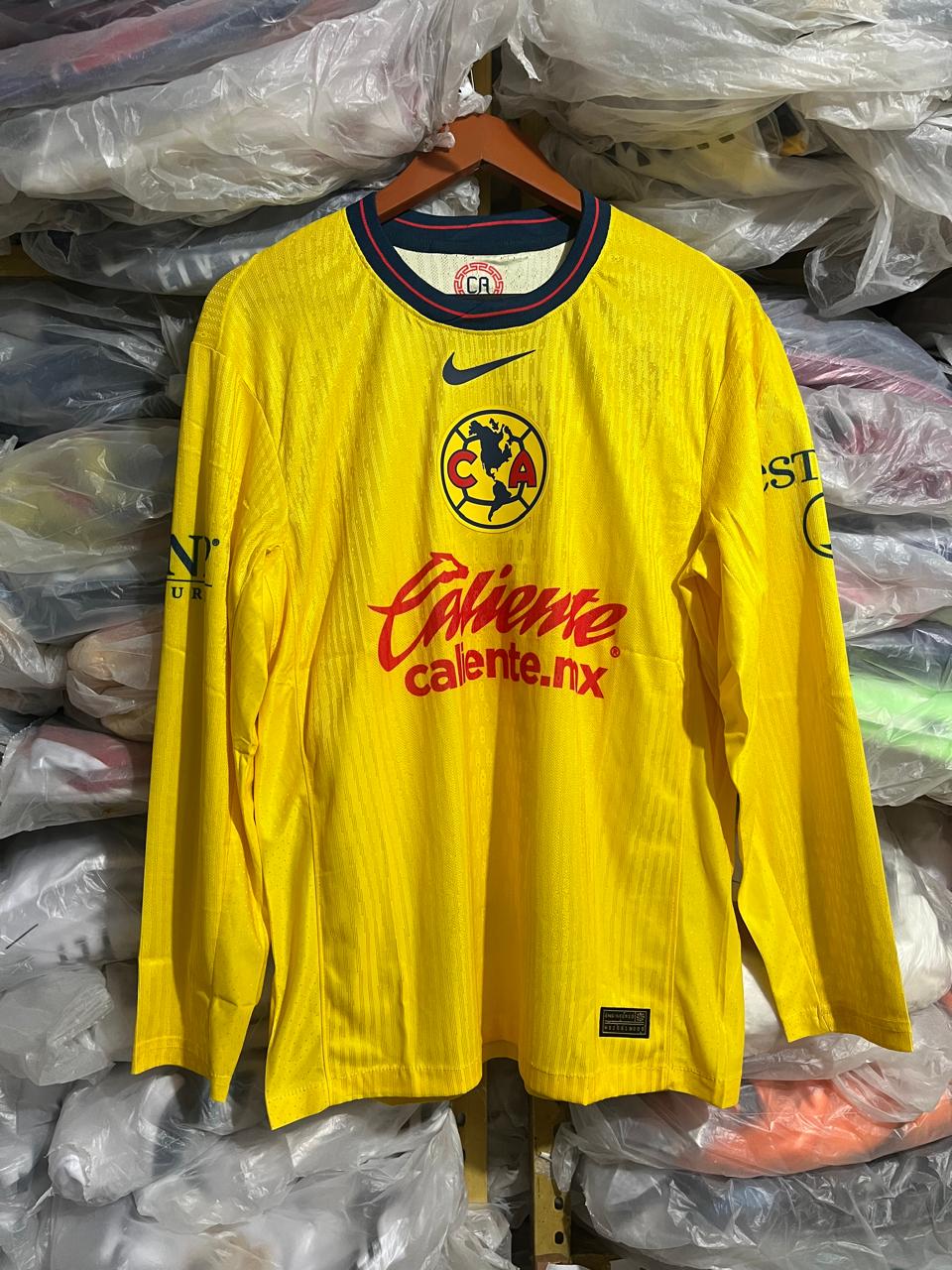 Jersey América Local Manga Larga Jugador 24/25