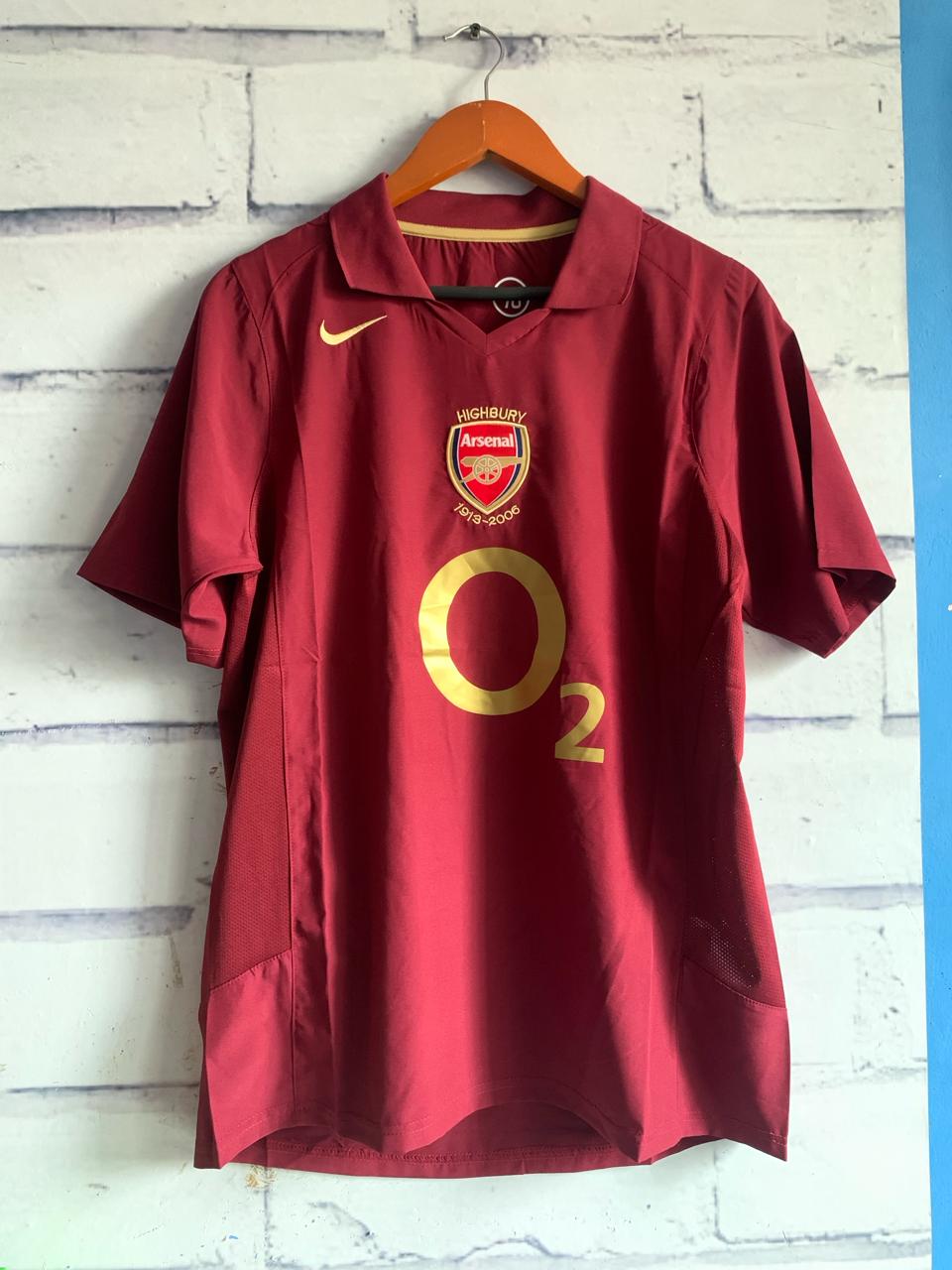 Playera Arsenal 2006 Retro Henry 14