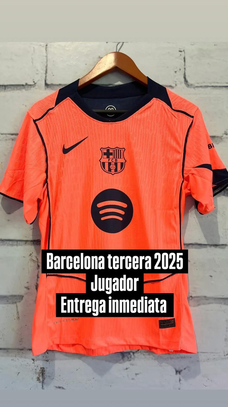 Jersey Barcelona tercera Versión Jugador 2025/2026
