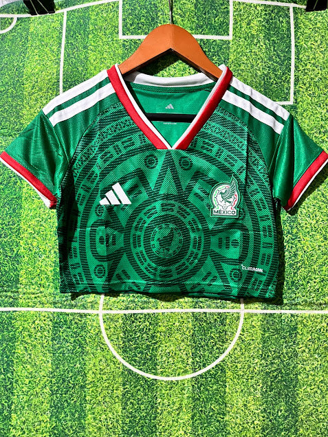 Jersey México Local Dama Crop Top