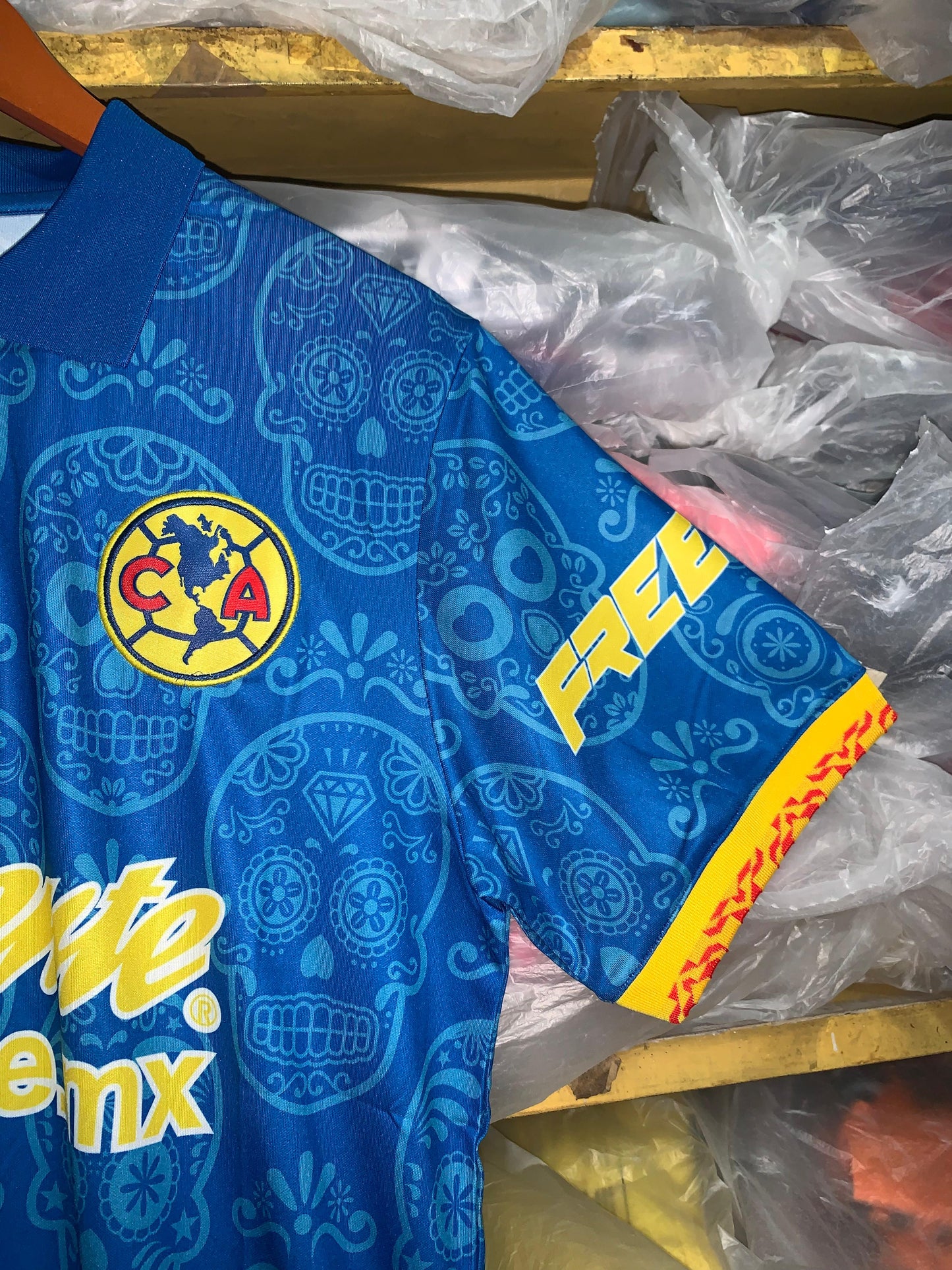 Jersey América Dia De Muertos Visita