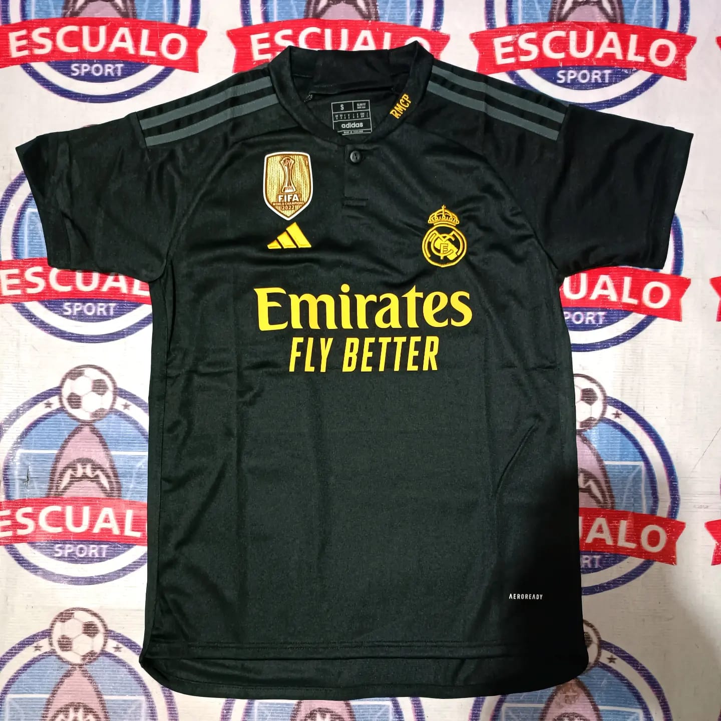 Jersey Real Madrid 3era Negra 23/24