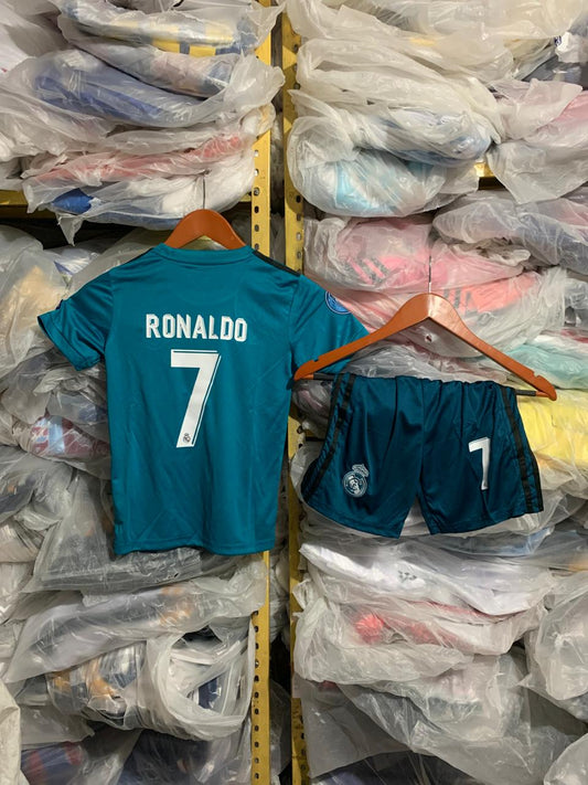 Niños Real Madrid 2017/2018 Ronaldo 7 Retro