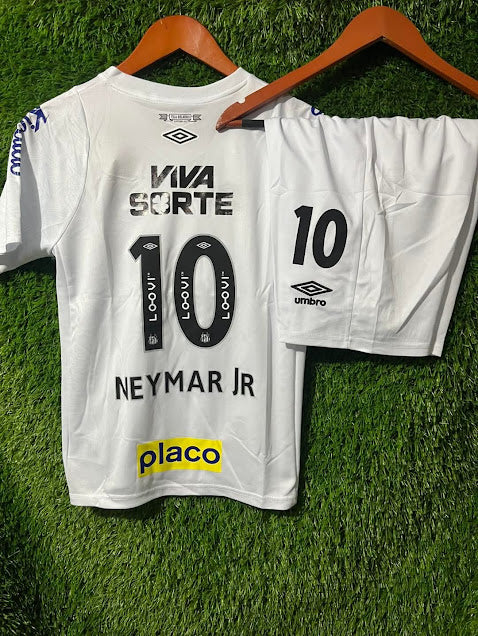 Playera Niños Santos de Brasil 2025 Neymar 10