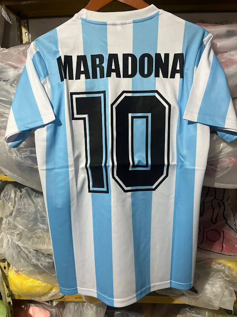 Playera Argentina 1986 Maradona 10
