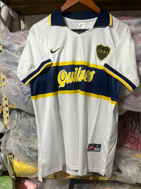 Playera Boca Jr Visita Retro Maradona 10