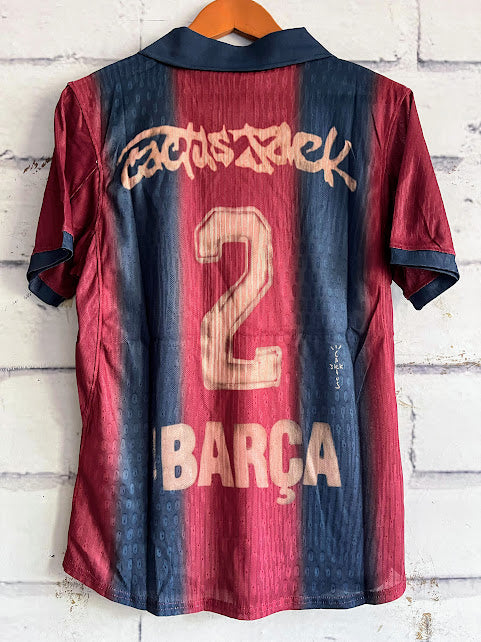 Playera Barcelona Travis Scott Versión Jugador