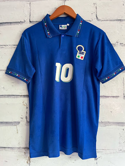 Playera Italia 1994 Baggio 10 Retro