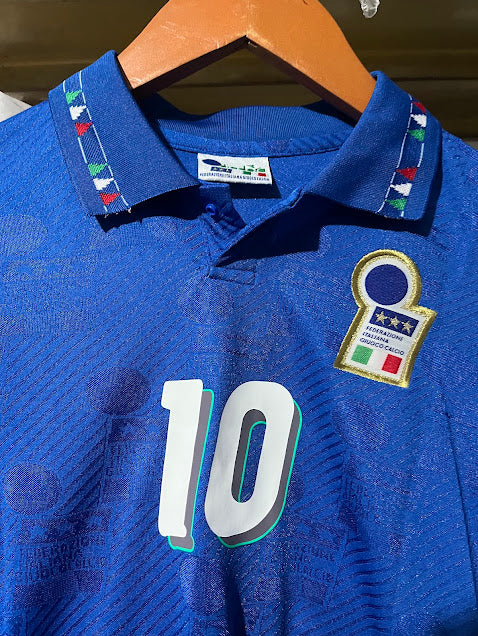 Playera Niños Italia 1994 Retro R. Baggio 10