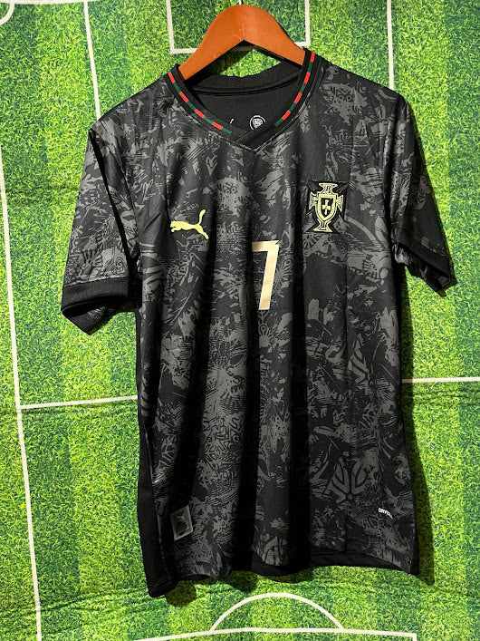 Playera Portugal Cr7 Pantera Negra Edic. Especial