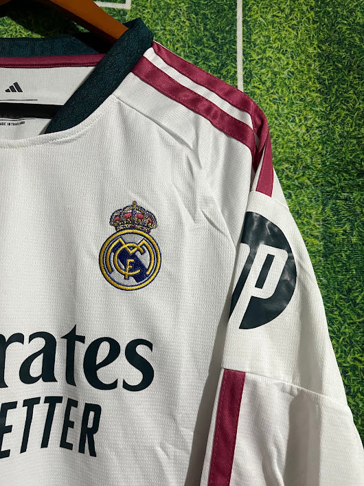 Jersey Real Madrid Local Manga Larga 2026