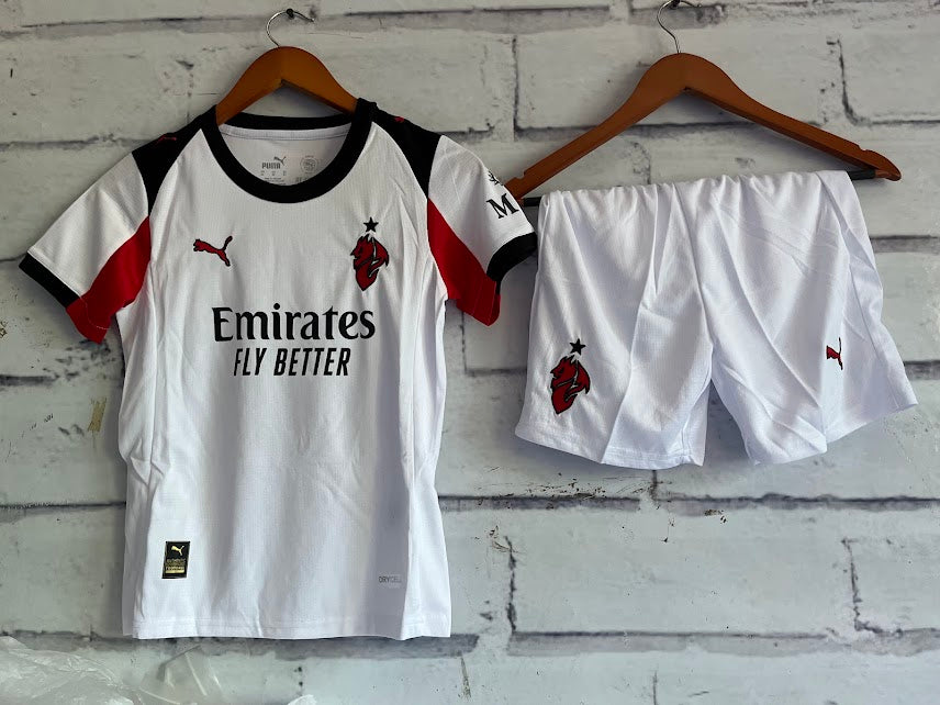 Jersey Milán Visitante Niños 25/26