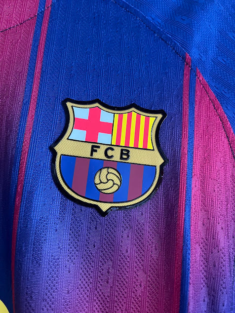 Jersey Barcelona Local Manga Larga Jugador 25/26