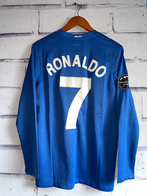 Playera Manchester United 2008 Manga Larga Ronaldo 7