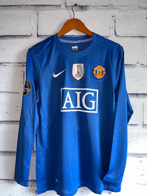 Playera Manchester United 2008 Manga Larga Ronaldo 7