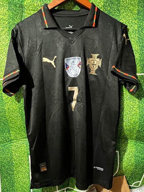 Playera Portugal Edición Pantera Negra Ronaldo 7 Jugador