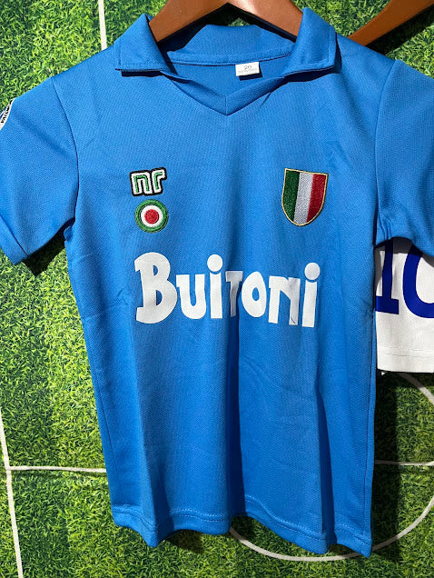 Playera Niños Napoli Retro Maradona