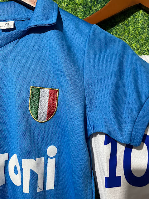 Playera Niños Napoli Retro Maradona