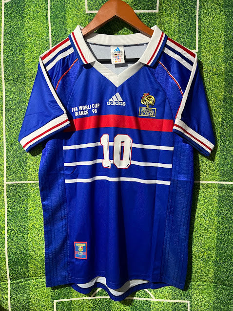 Playera Francia 1998 Zidane Retro