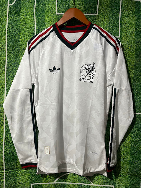 Jersey México Manga Larga Visitante Versión Jugador 2026