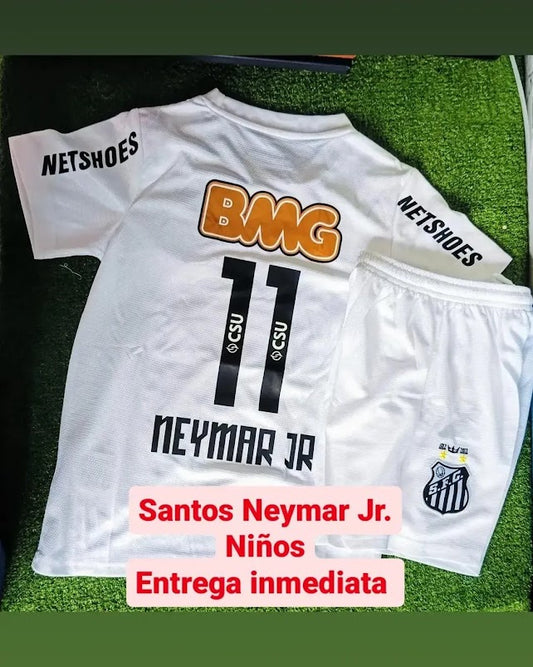 Playera Niños Santos Brasil Neymar