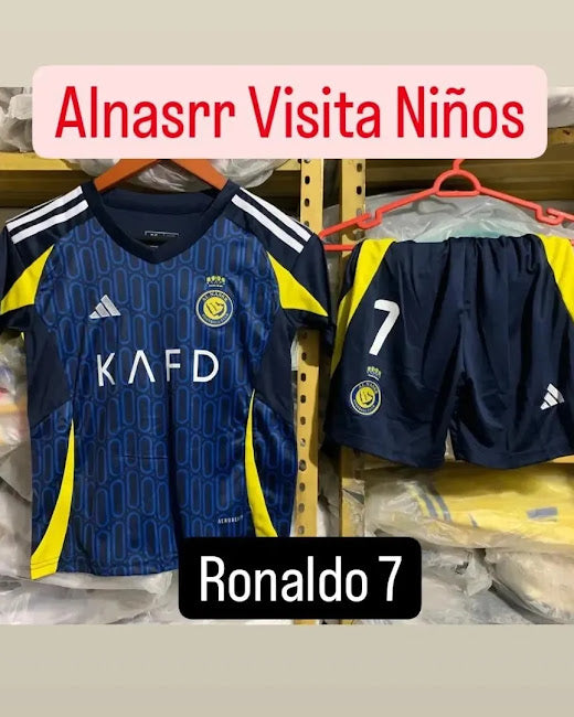 Niños Al Nassr Visita 24/25 Ronaldo 7