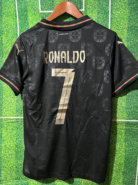 Playera Portugal E. Pantera Negra CR7 Aficionado