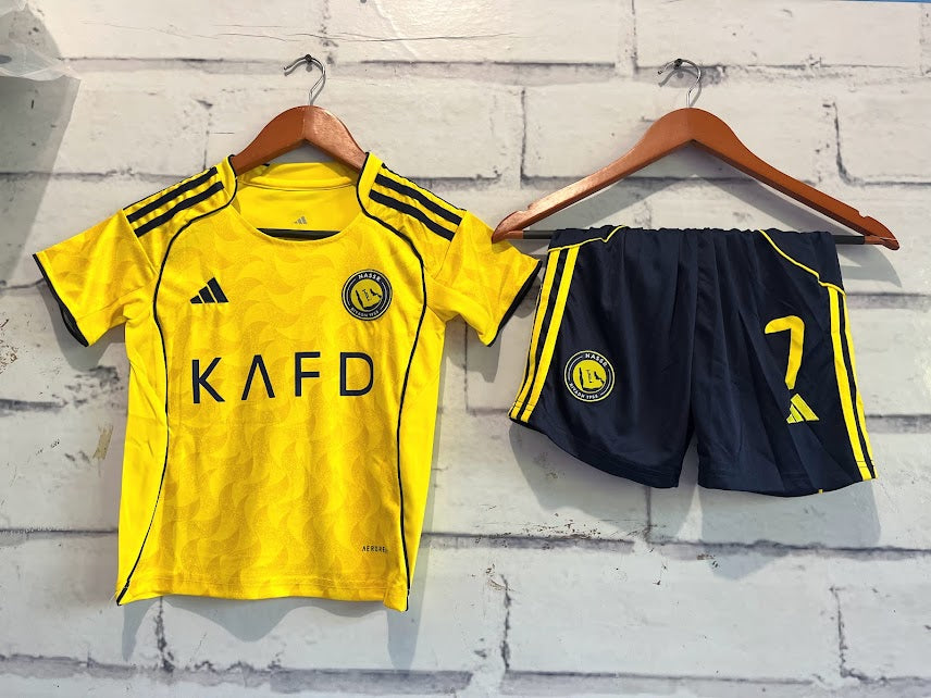 Playera Al Nassr Local Niños Ronaldo 7 2025/2026