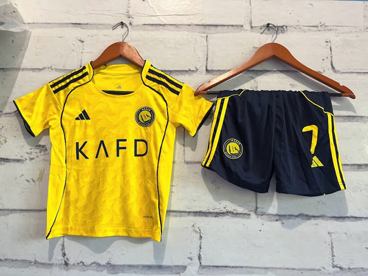 Playera Al Nassr Local Niños Ronaldo 7 2025/2026