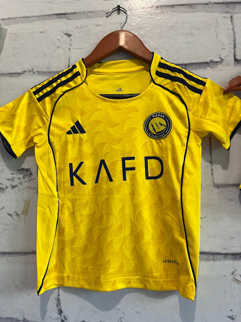 Playera Al Nassr Local Niños Ronaldo 7 2025/2026