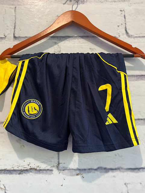 Playera Al Nassr Local Niños Ronaldo 7 2025/2026